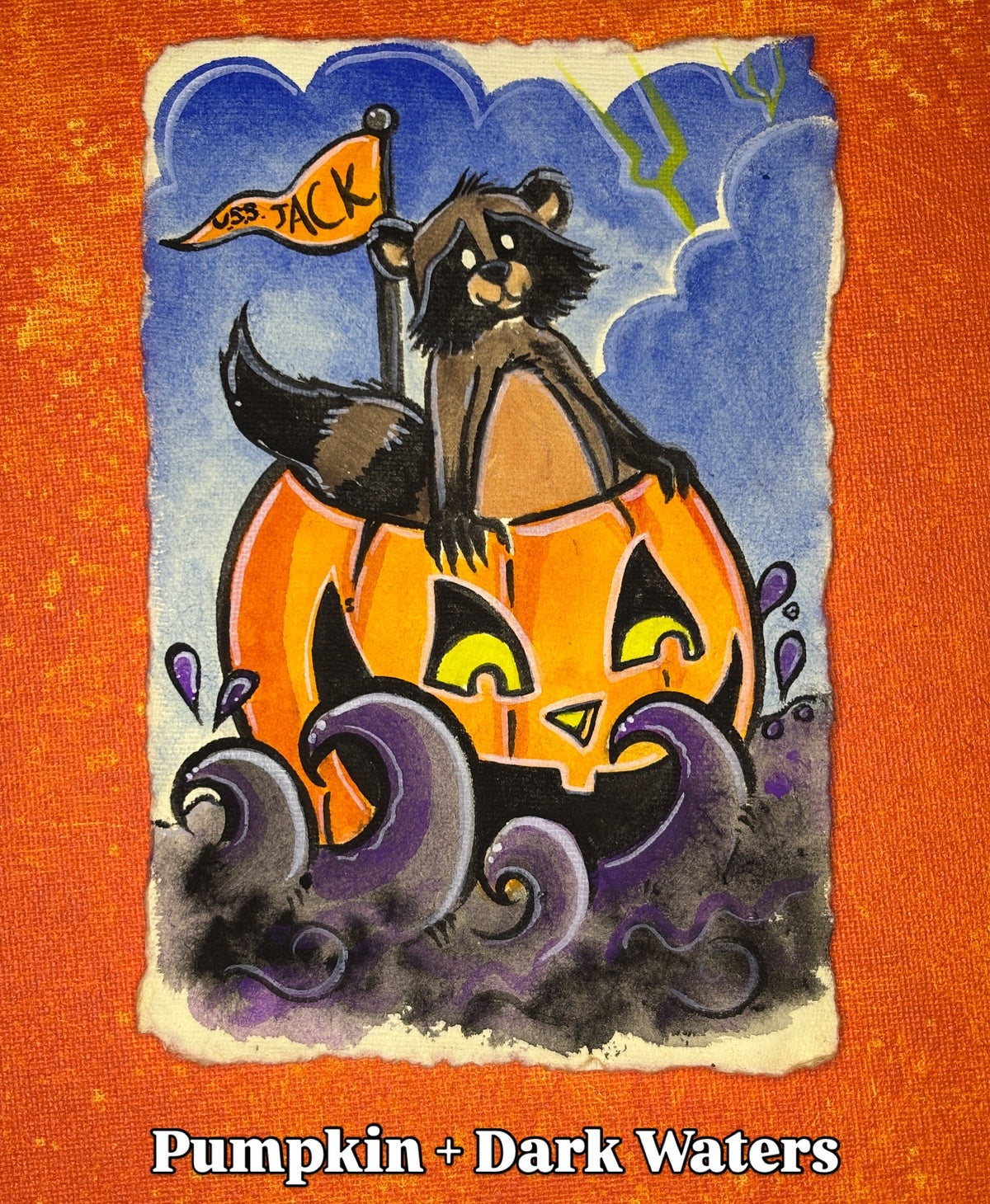 Dibs Drawlloween '25: Dark Waters + Pumpkin
