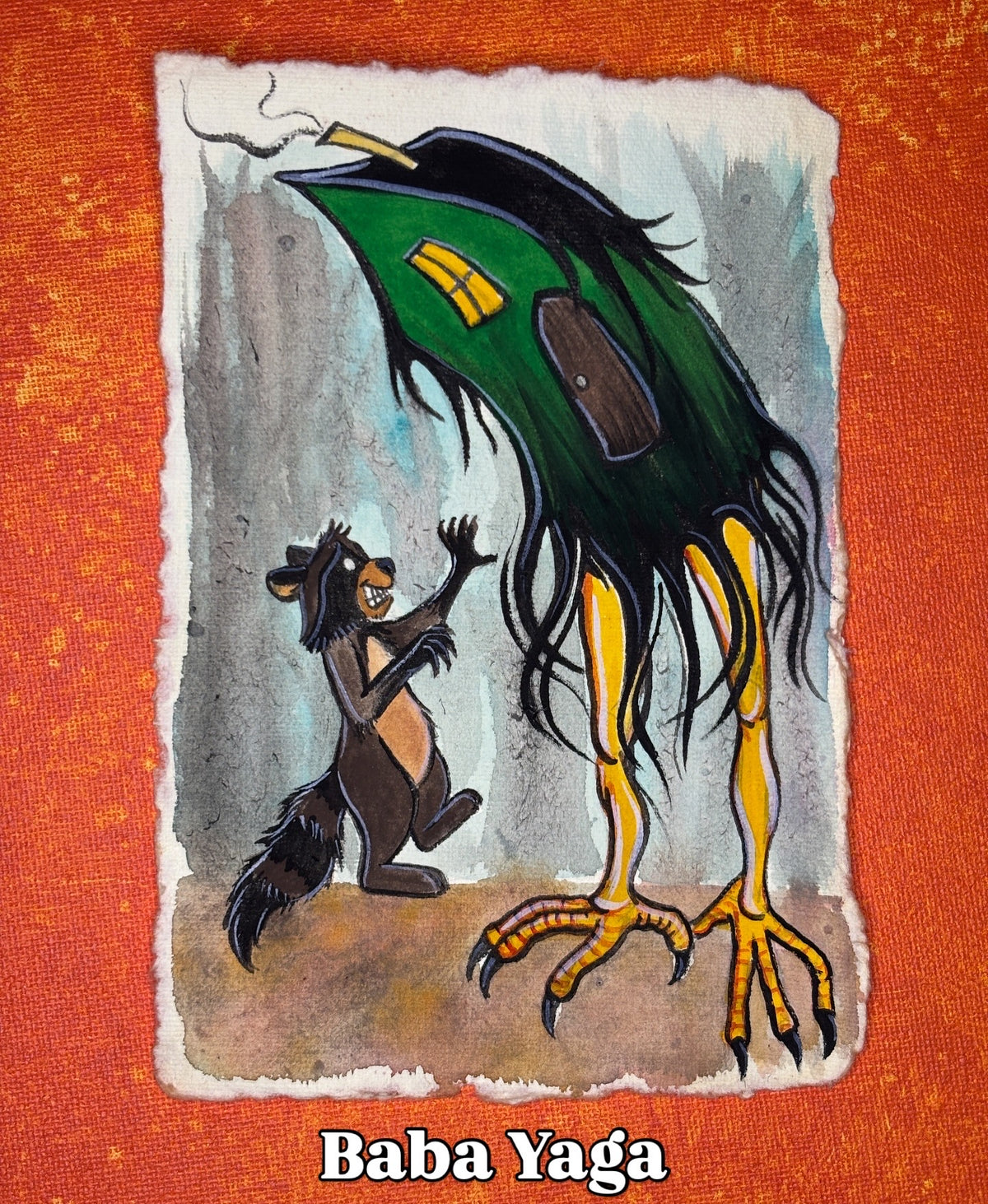 Dibs Drawlloween '25: Baba Yaga