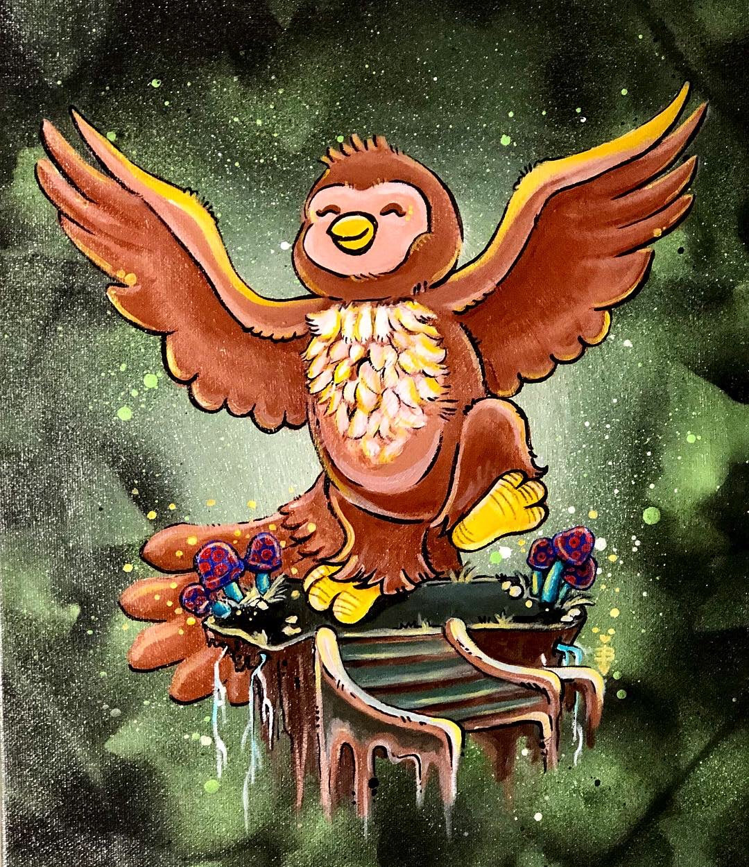 Owl Dance, 2019 (commission)