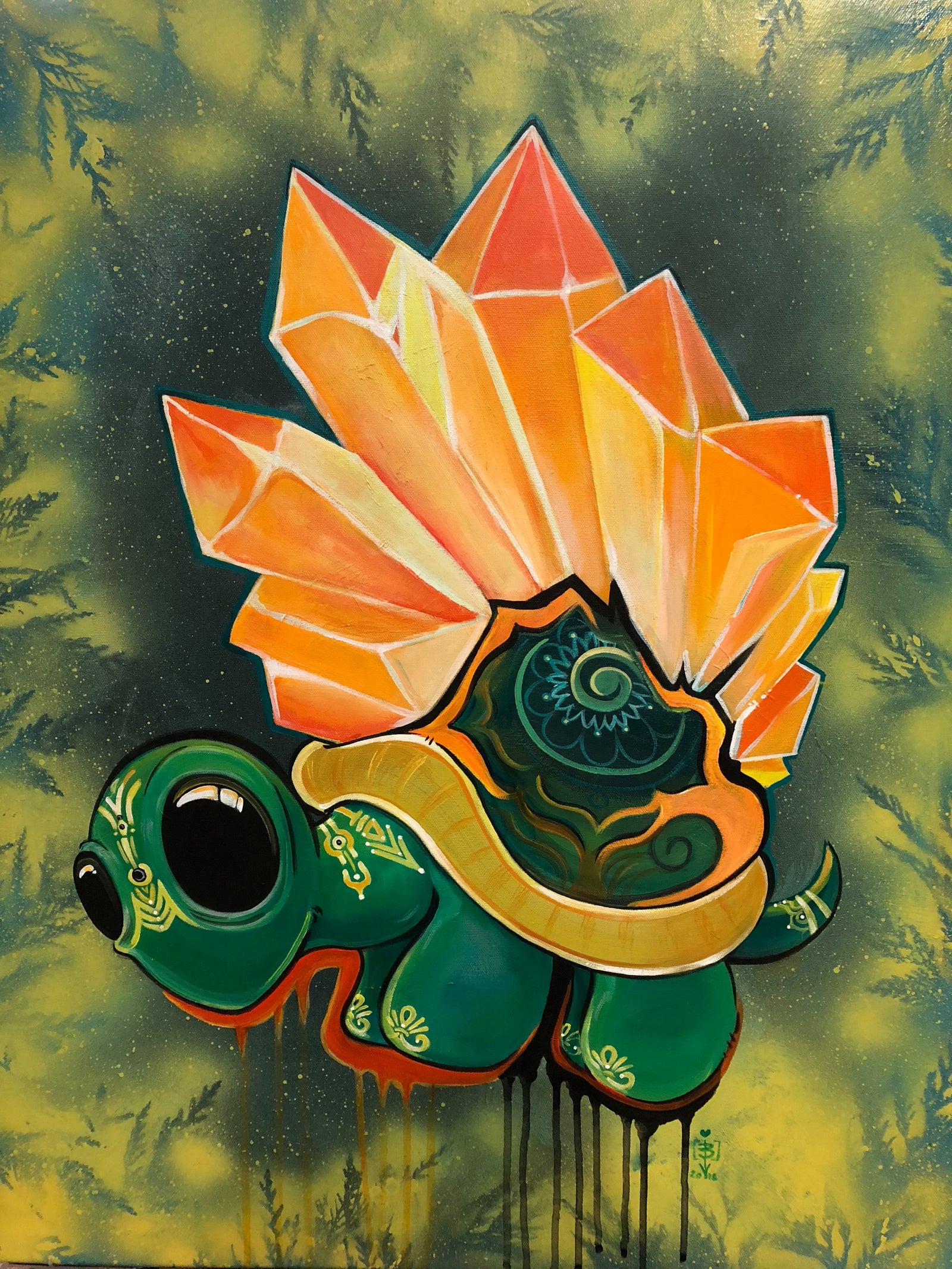 Citrine Spirit Turtle, 2018