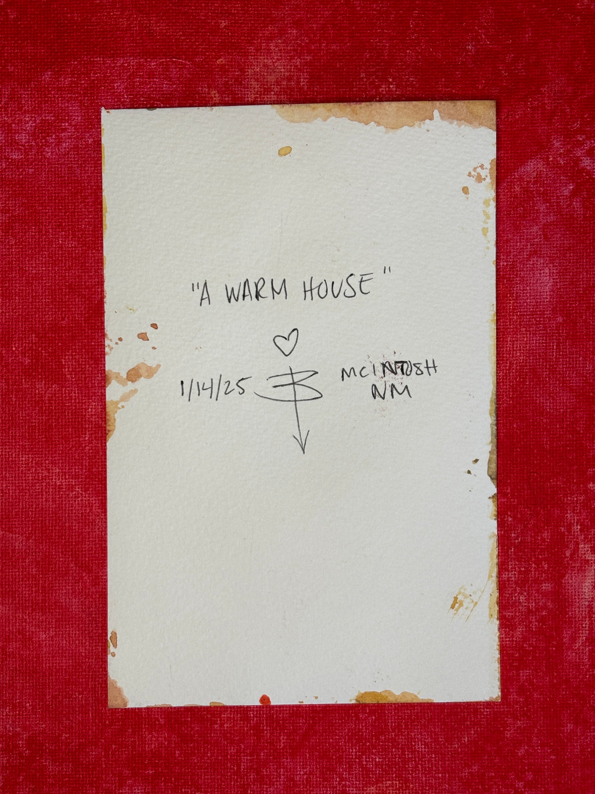 &quot;A Warm House&quot;