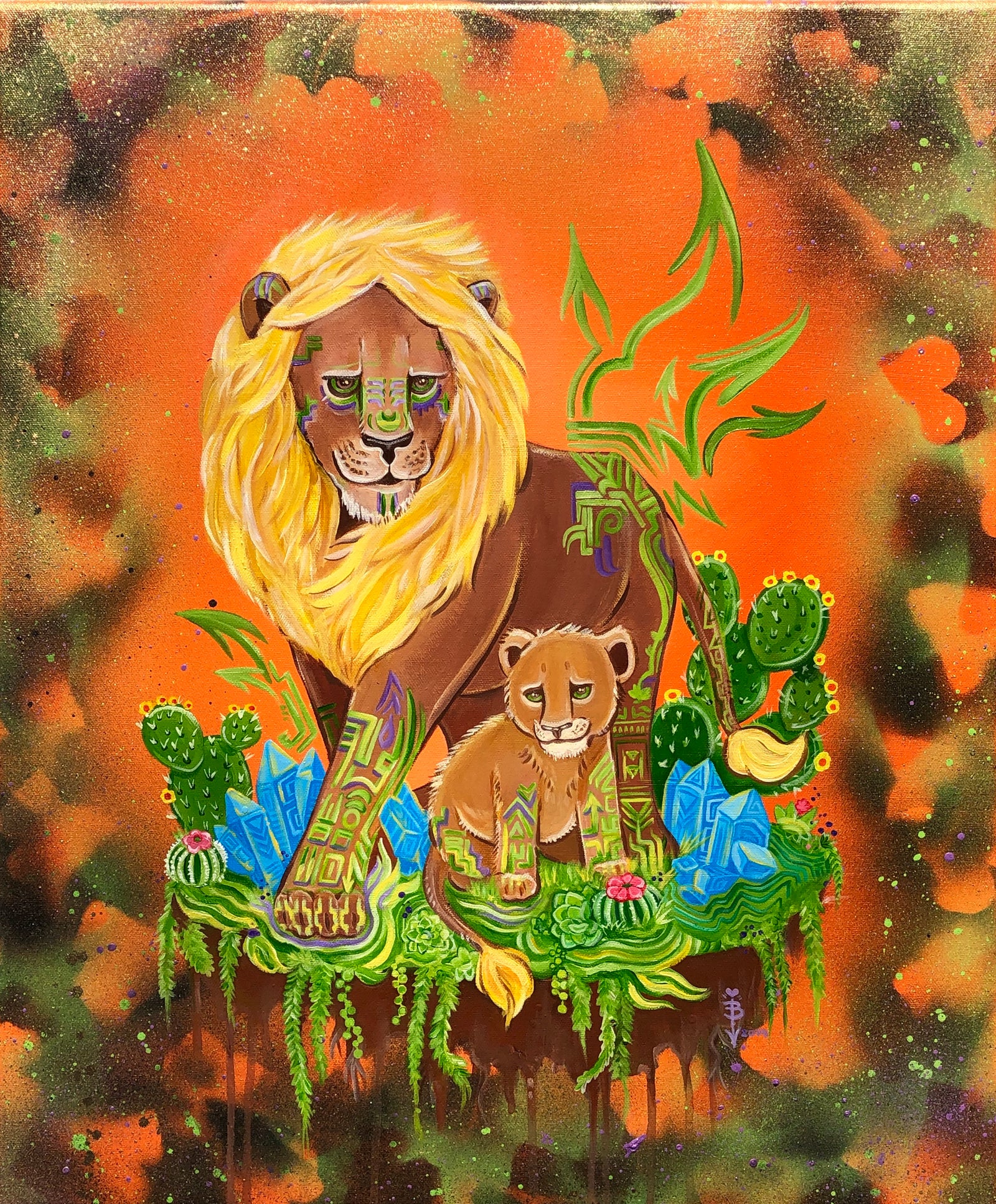 The King and his Son, 2019 (commission)