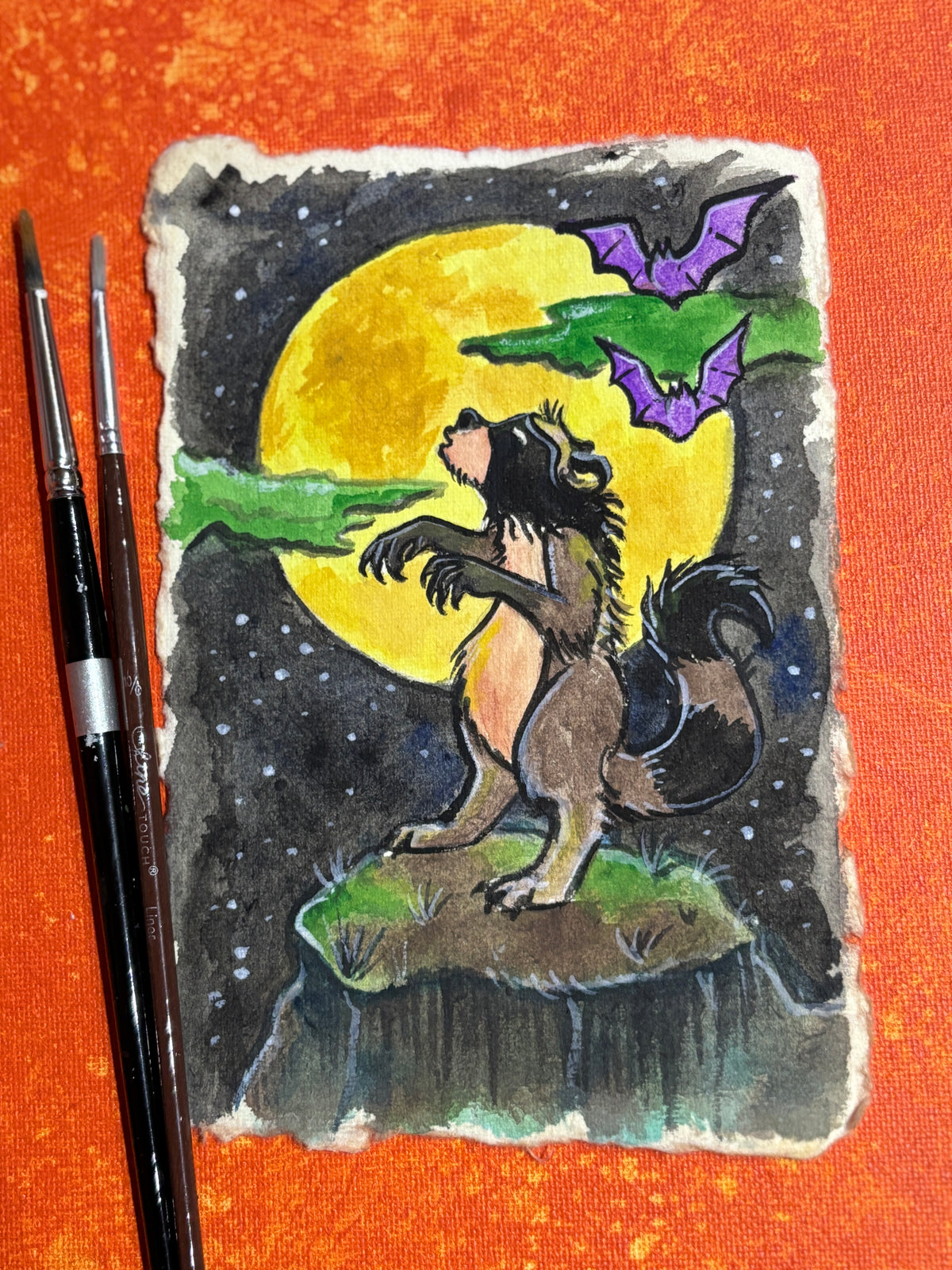 Dibs Drawlloween &#39;25: Werewolf