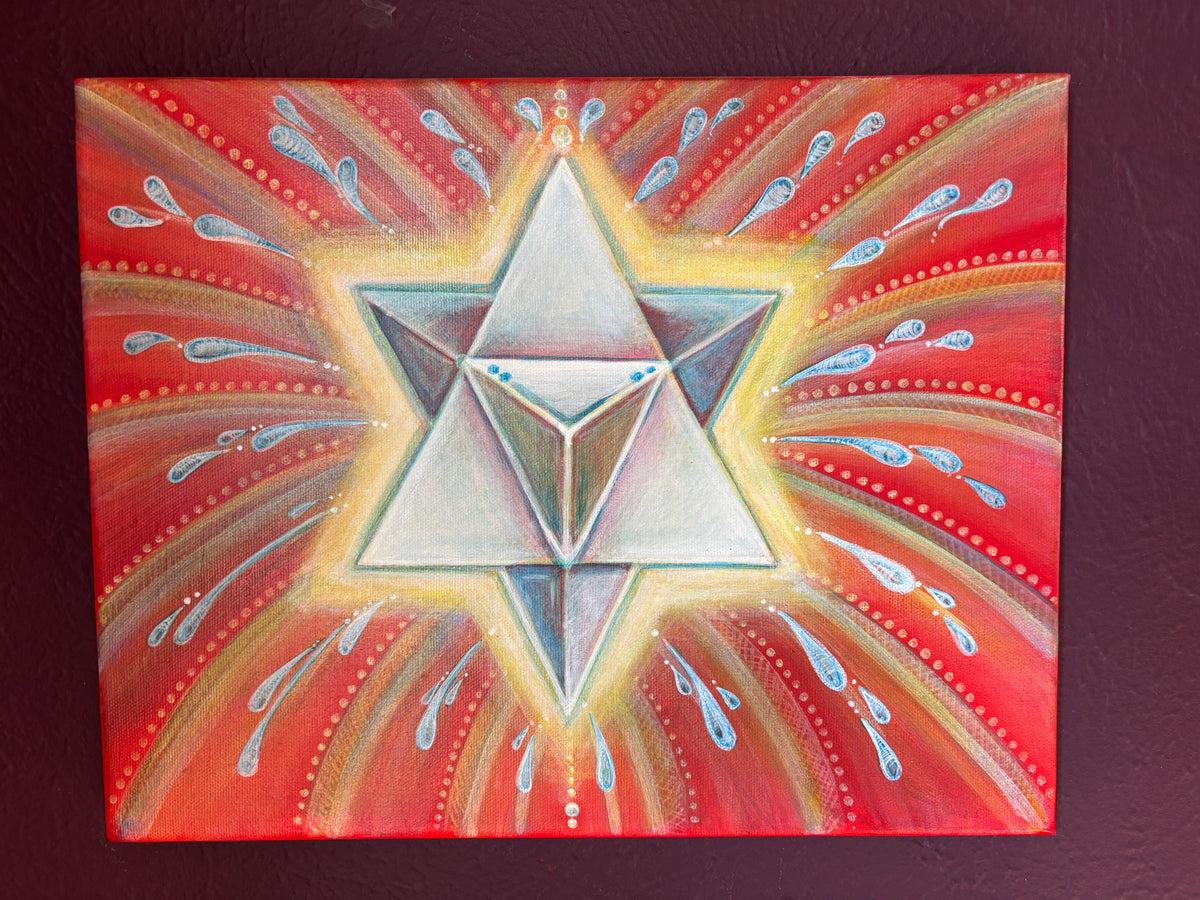 Original Painting: "Water Mer Ka Ba"