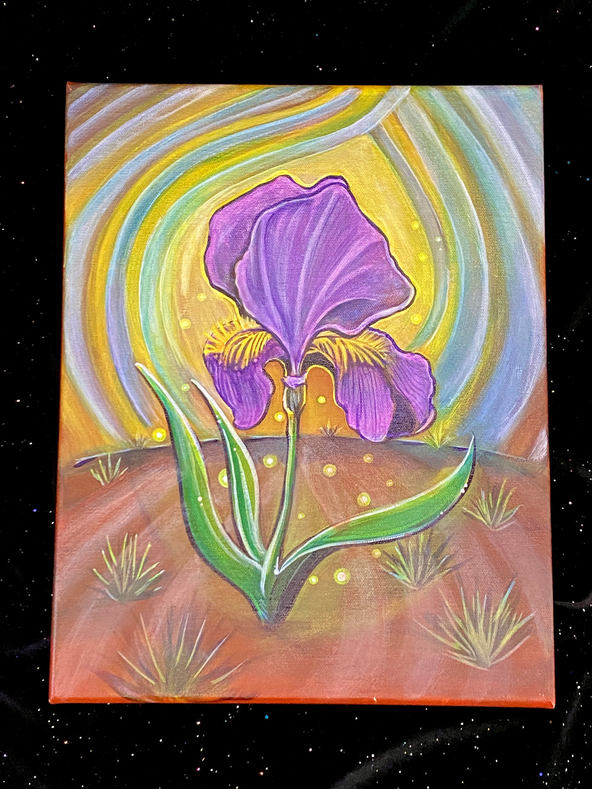 First Bloom Original Painting
