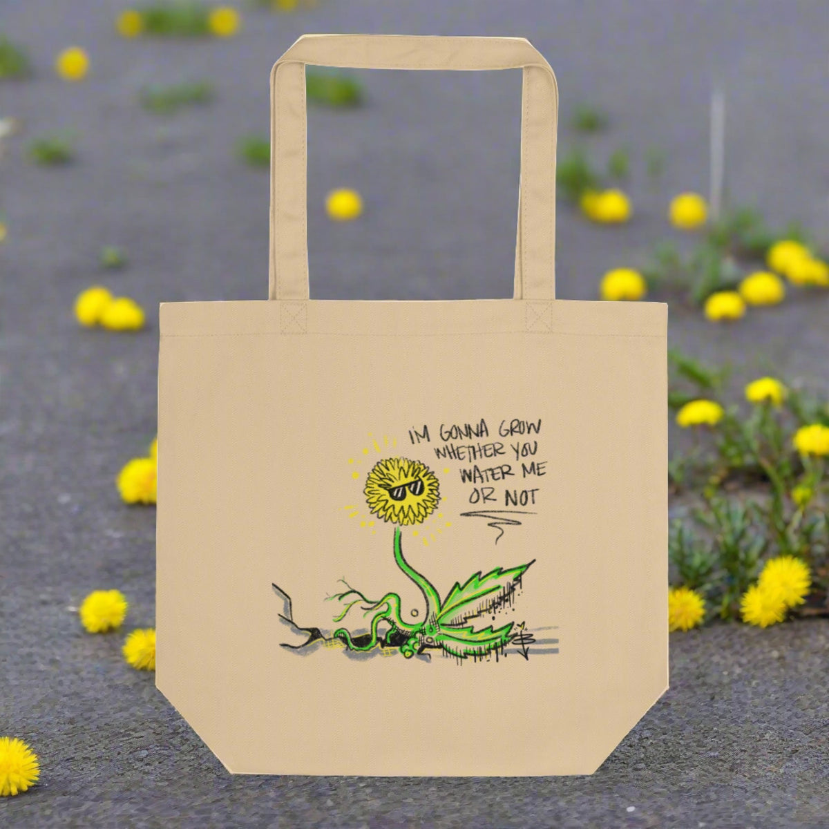 Dandelion Power Eco Tote Bag