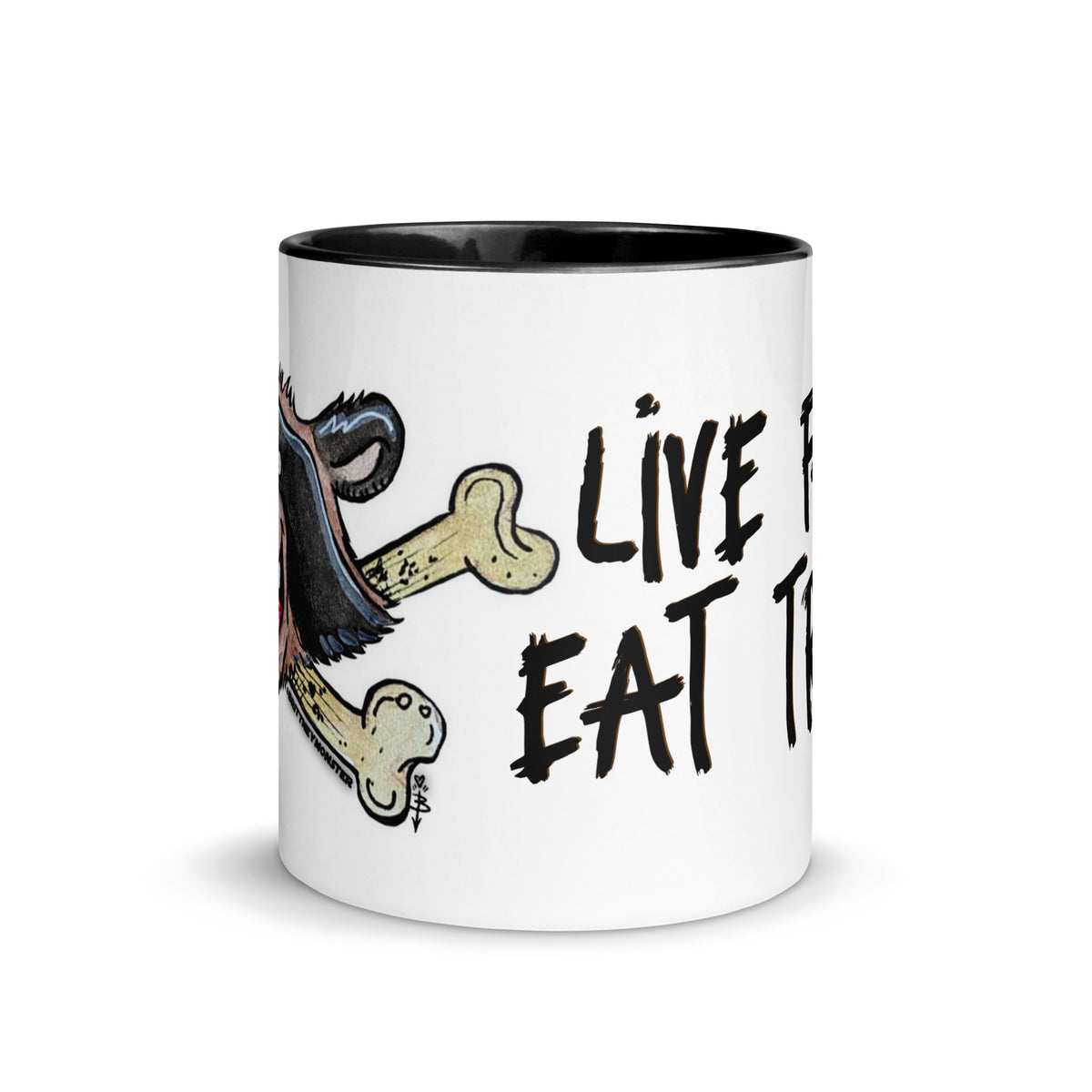 Live Fast Eat Trash! Dibs Mug