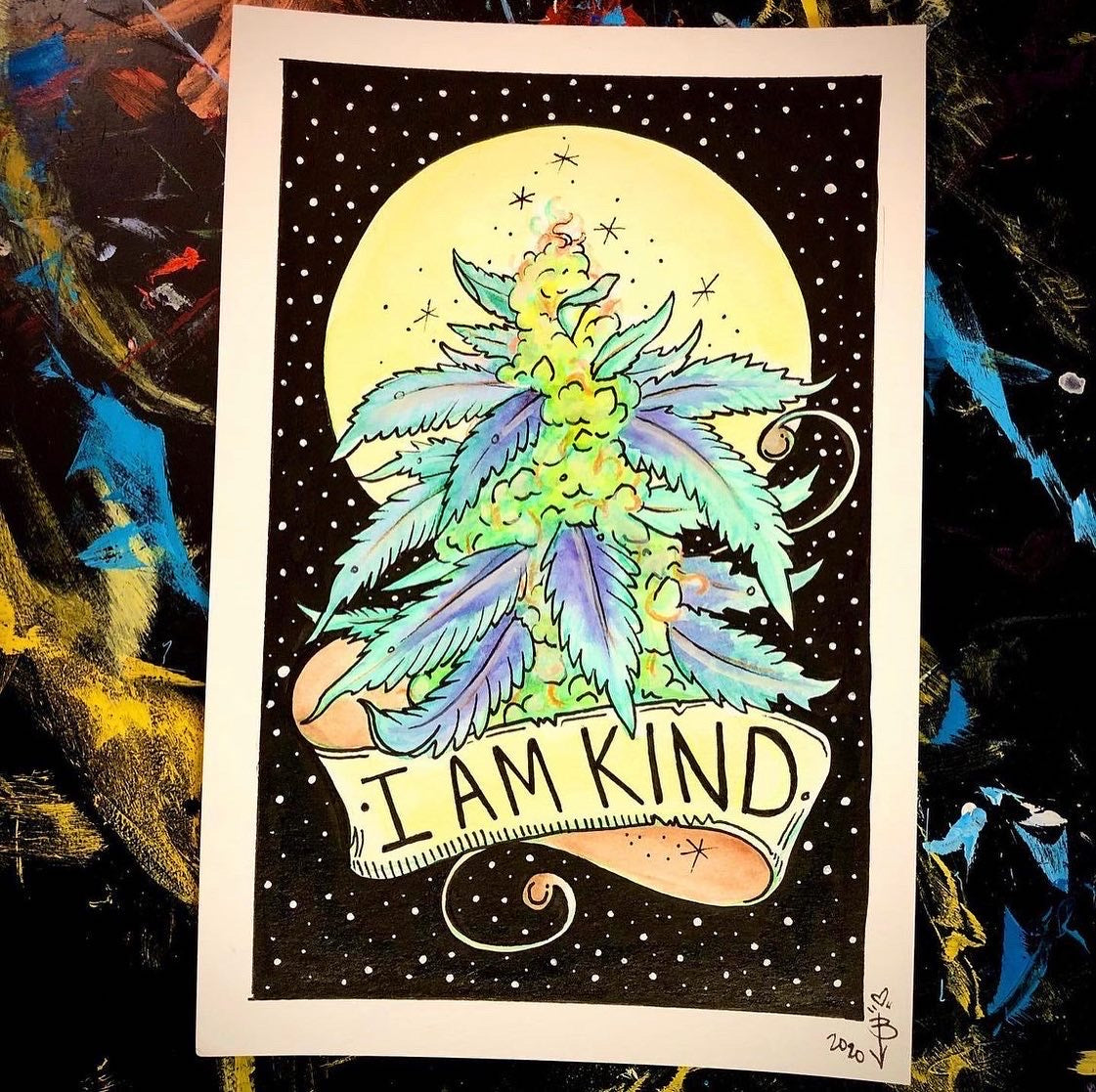 I Am Kind Affirmation Print